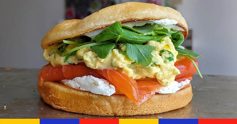 Tuto : le petit breakfast sandwich qu’on va préparer tout l’été