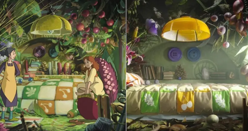 Les décors des films du Studio Ghibli recréés de manière réaliste par des graphistes