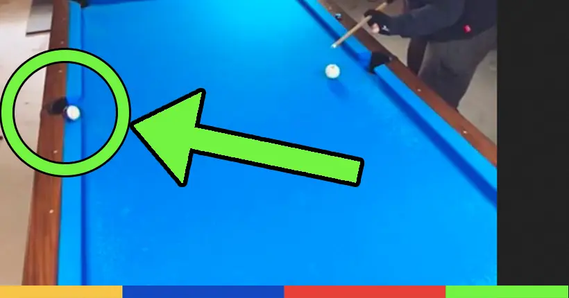 Ce coup miraculeux est-il valable au billard ? Internet se déchire