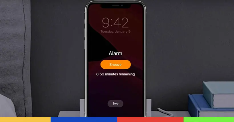 Pourquoi le “snooze” de l’iPhone dure-t-il 9 minutes ?