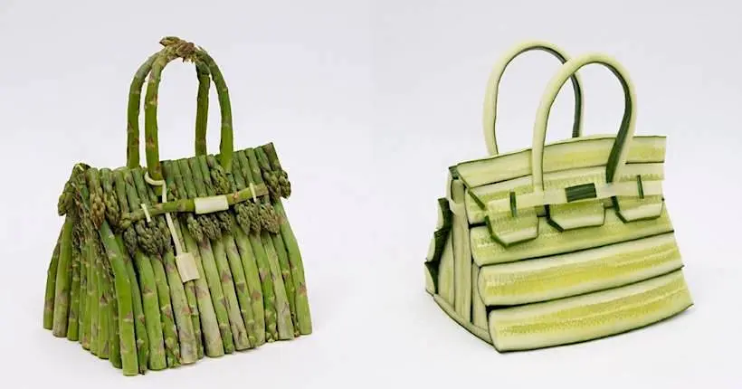 Laissez tomber le cuir, Hermès dévoile des sacs conçus… avec des légumes