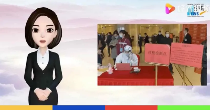 Chine : une IA réalise des vidéos d’information en 15 secondes