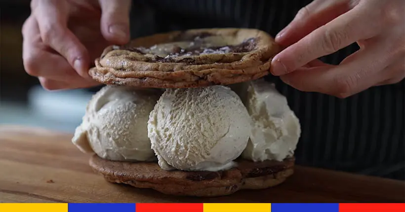 Vidéo : voici comment réaliser le plus décadent des ice-cream sandwiches