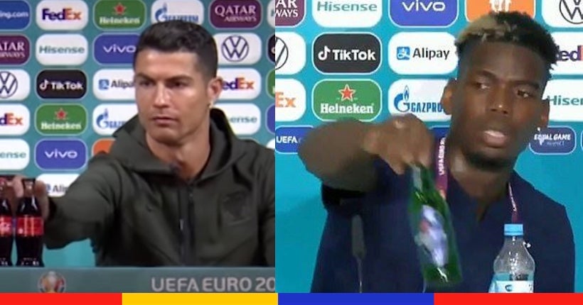 Ronaldo, Pogba : c’est quoi cette histoire avec Coca-Cola et Heineken ?