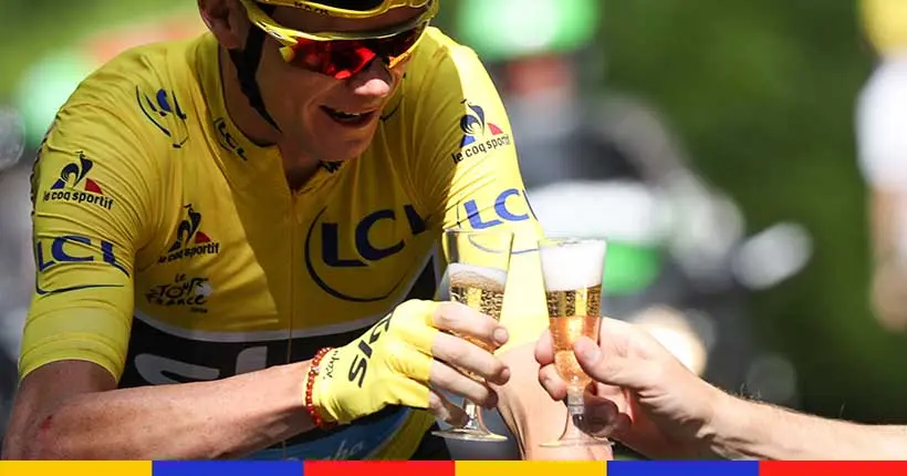Il existe un champagne sur le Tour de France réservé aux VIP