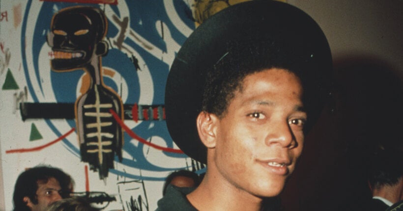 Une porte peinte par Basquiat en 1985 arrive au musée de Dallas