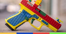 Aux États-Unis, des (vrais) revolvers recouverts de Lego créent la polémique