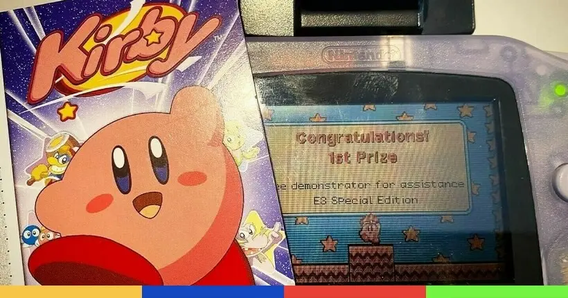Comment une “carte promotionnelle” Kirby très rare est revenue d’entre les morts