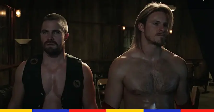 Arrow et Björn s’affrontent sur un ring de catch dans le trailer de Heels