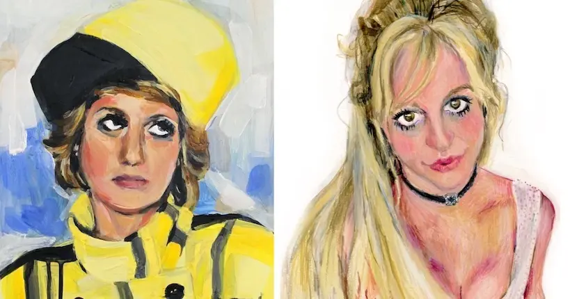 De Britney Spears à Kim Kardashian, la pop culture des années 2000 célébrée en peintures