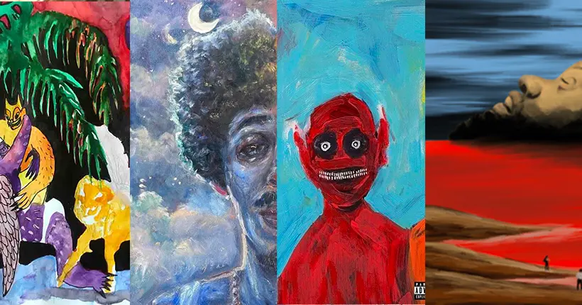 Voici nos 10 pochettes préférées version peinture, la nouvelle mode du rap français