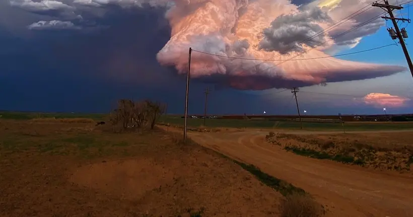 L’histoire derrière la photo de tornade aux airs d’explosion qui a impressionné la Toile