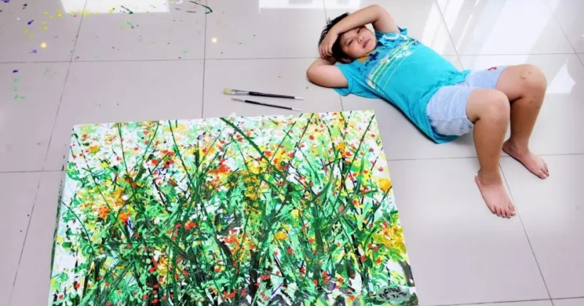 Xeo Chu, l’artiste de 12 ans qui vend ses tableaux pour 150 000 dollars