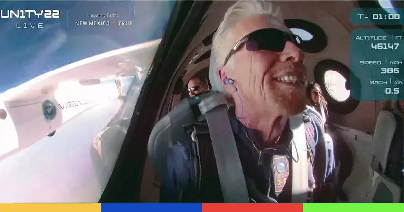 Après 17 ans d’efforts, le milliardaire Richard Branson s’est envolé dans l’espace