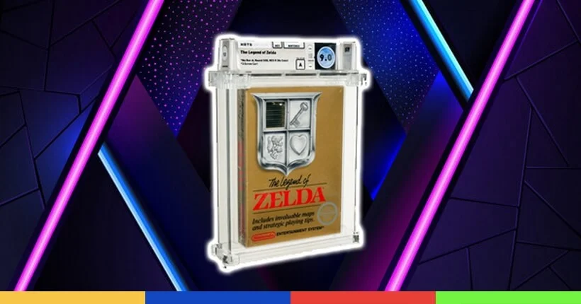 Une cartouche du premier The Legend of Zelda vaut déjà une fortune aux enchères