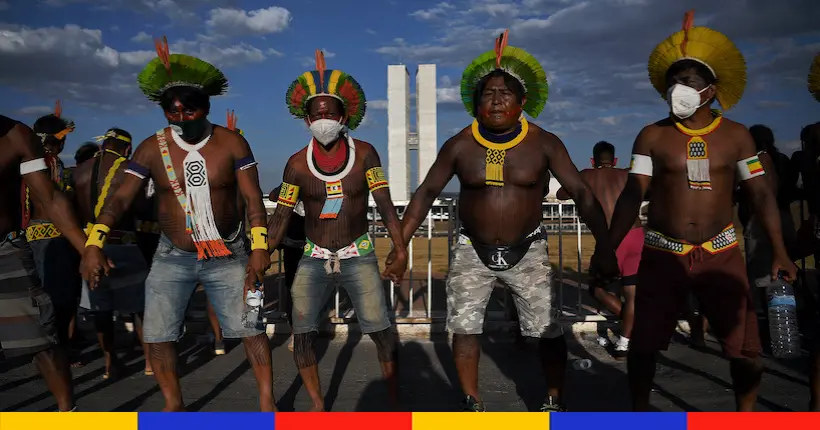 Au Brésil, des milliers d’indigènes manifestent pour leurs terres