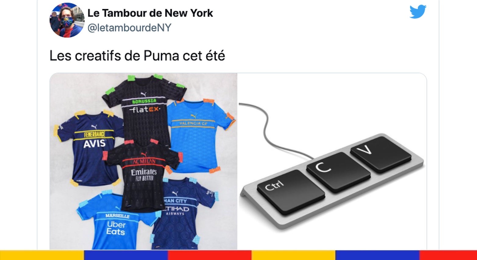 Le grand n’importe quoi des réseaux sociaux : maillots third Puma et de l’OM