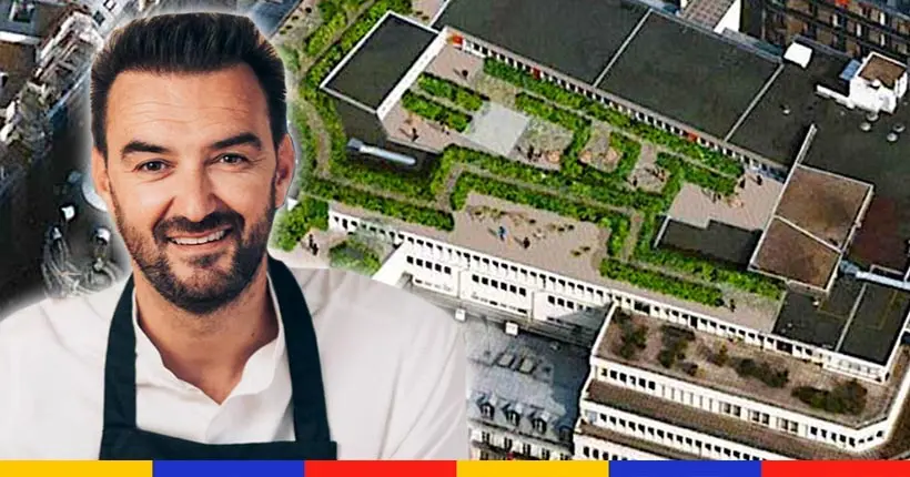 Cyril Lignac s’installe sur les toits de Paris pour cuisiner en direct