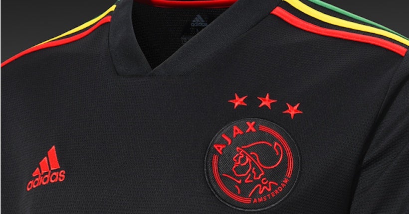 L’Ajax sort un 3e maillot inspiré de la chanson “Three Little Birds” de Bob Marley