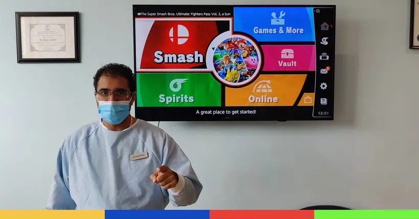 Si vous battez ce dentiste à Smash Bros., le soin dentaire est offert
