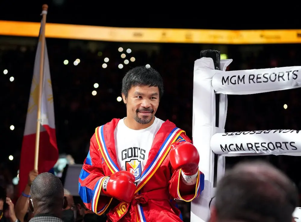 Le champion de boxe Manny Pacquiao est candidat à la présidence des Philippines