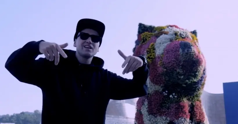 Un clip de rap pour sauver la statue de Jeff Koons à Bilbao laisse perplexes