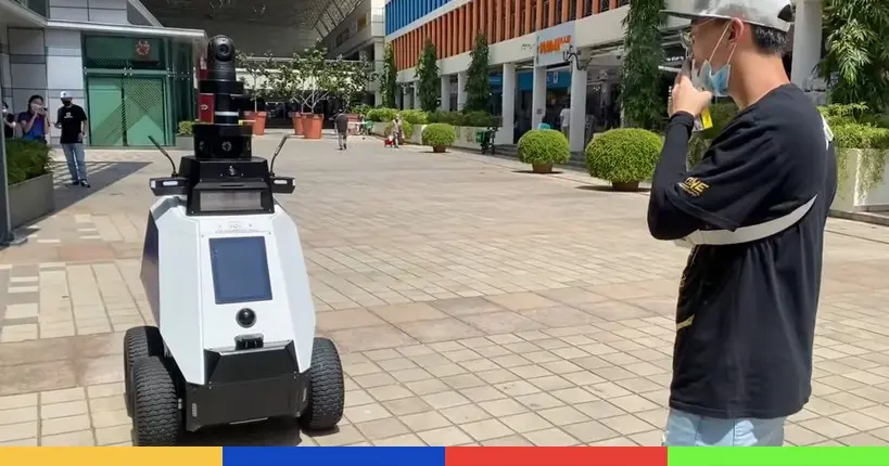 À Singapour, un robot traque les comportements “déviants” des passants