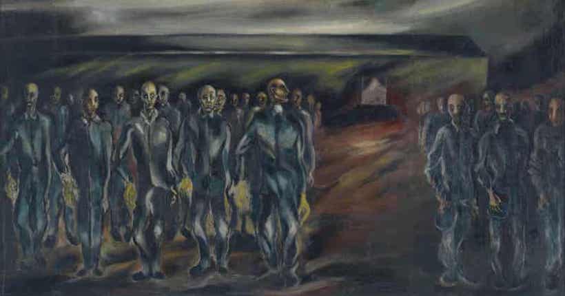 Rescapé des camps nazis, Boris Lurie faisait face à ses traumatismes à travers son art