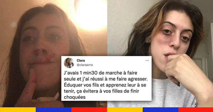 Agressée devant chez elle, Clara raconte et partage sa colère sur Twitter