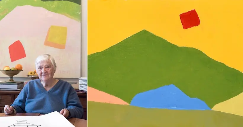Qui est Etel Adnan, l’artiste mise à l’honneur dans le Doodle de Google ?