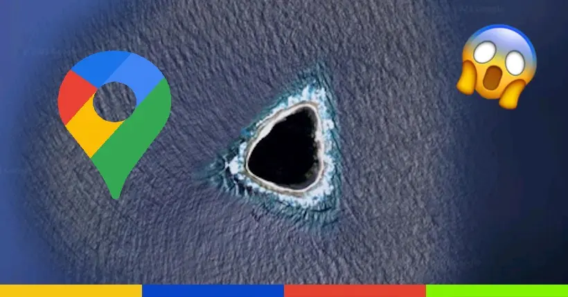 Google Maps : un “trou noir” en plein milieu de l’océan affole les internautes