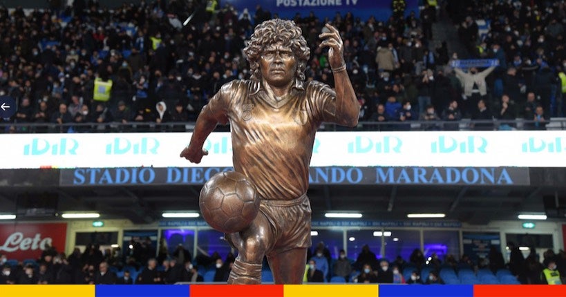 Le Napoli érige une statue en l’honneur de Diego Maradona