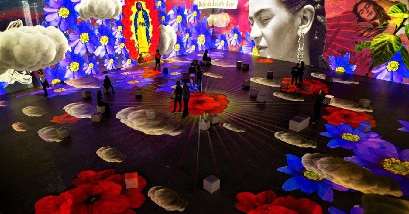 Une expo immersive nous plonge dans l’œuvre de Frida Kahlo