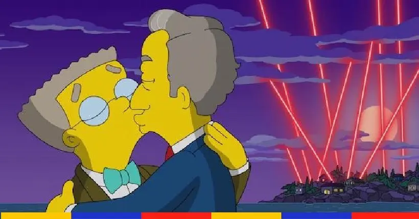 Les Simpson vont mettre en scène la première romance gay de Smithers