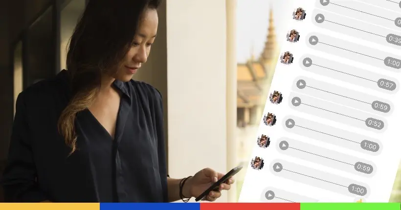 Pourquoi les Cambodgiens sont les champions du monde de voices sur Messenger