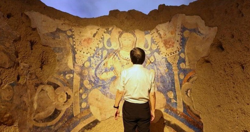 Détruite par les talibans, une fresque bouddhiste afghane “clonée” au Japon