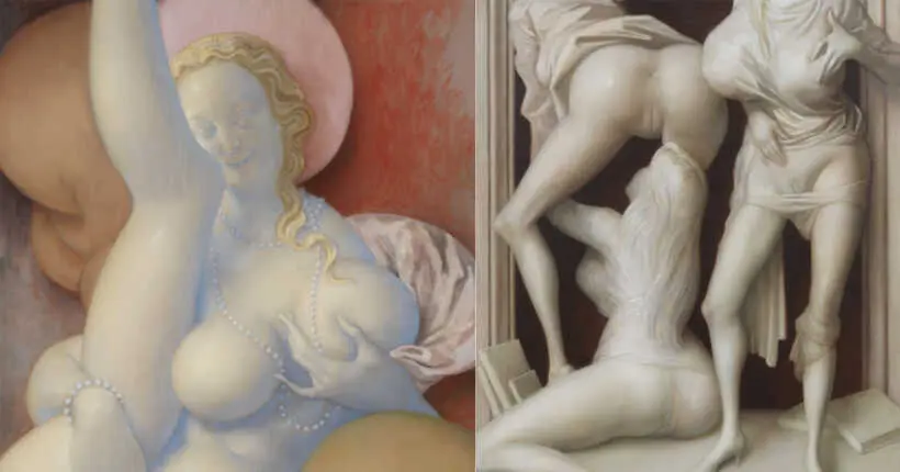 Le peintre John Currin revisite le porno à travers un classicisme maussade