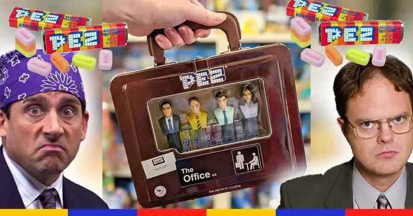 Ceci est un distributeur Pez… avec les personnages de The Office
