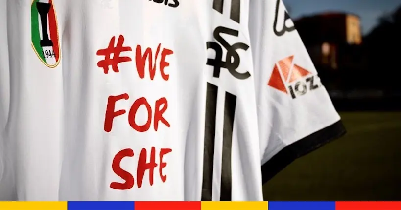 Le club de La Spezia monte au créneau contre les violences faites aux femmes avec son nouveau maillot