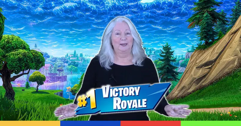 À 65 ans, elle enchaîne les Top 1 sur Fortnite