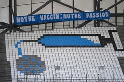 <p>Une tribune du Vélodrome, le 16 janvier 2021 / Photo by Christophe SIMON / AFP</p>
