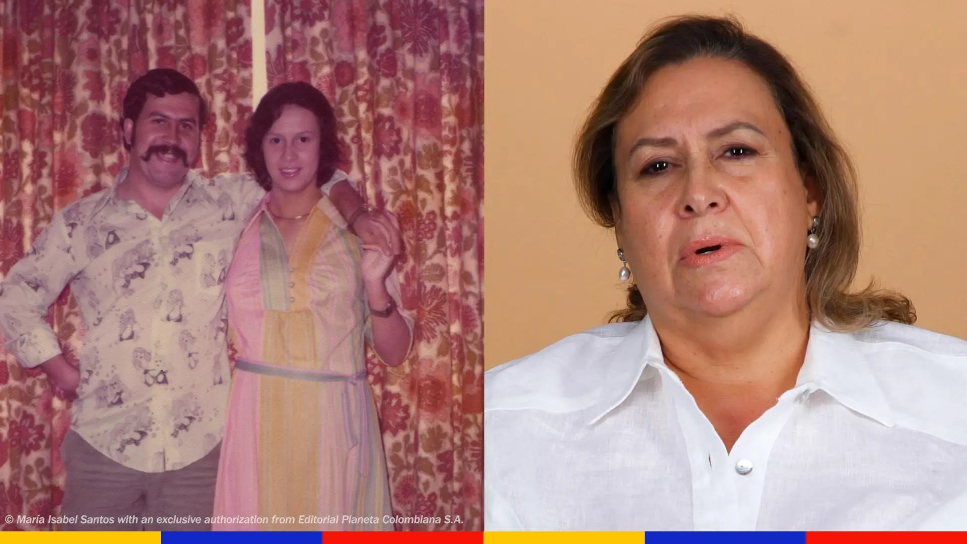 Une vie aux côtés de Pablo Escobar : María Isabel Santos raconte ses souvenirs et ses peurs avec le narcotrafiquant