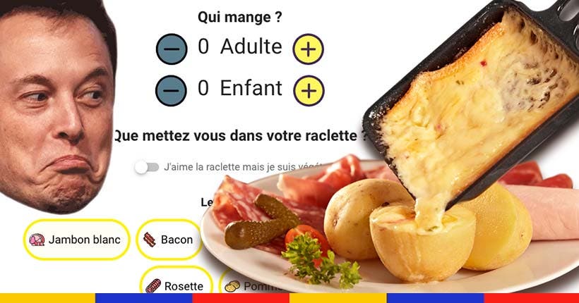 Cette IA te dit (précisément) combien de fromage il te faut pour ta raclette