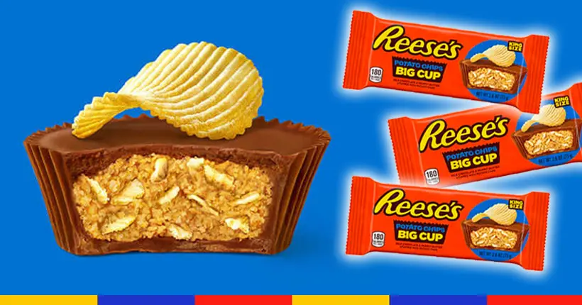 Reese’s dévoile un nouveau biscuit fourré… aux chips