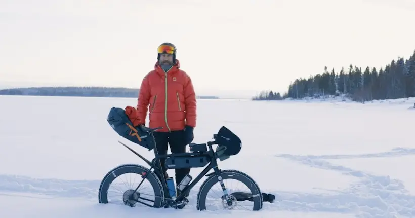 Un cycliste parcourt 1 500 km à vélo sous des températures allant jusqu’à -30 degrés