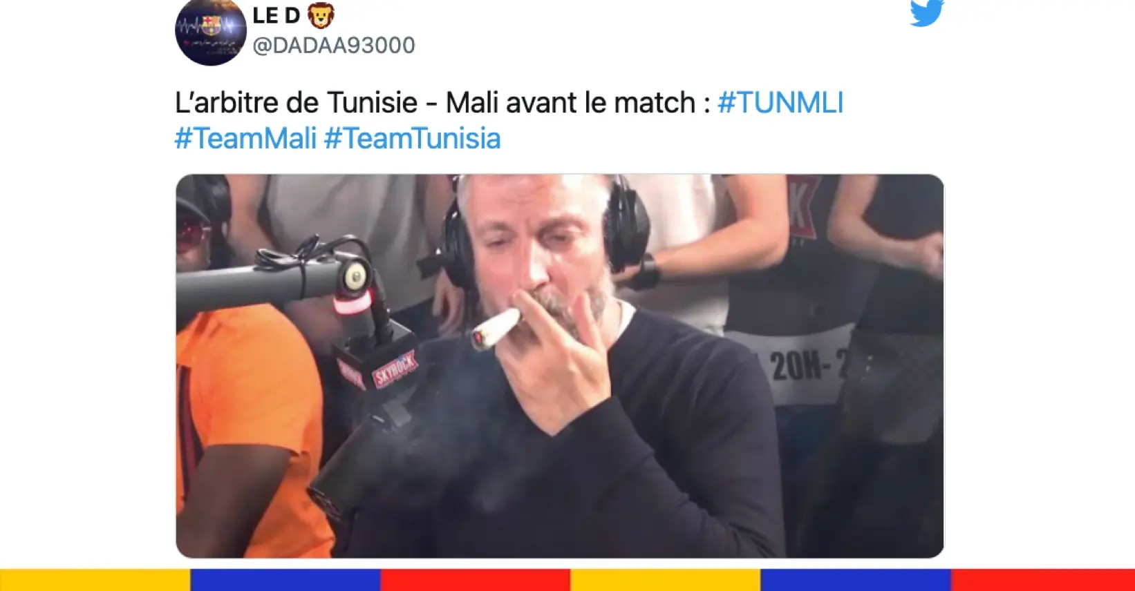 Le grand n’importe quoi des réseaux sociaux : arbitre de Tunisie-Mali