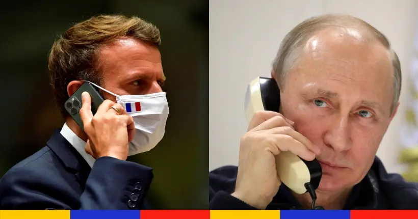 Ukraine-Russie : Vladimir Poutine dit à Emmanuel Macron vouloir la “dénazification” de l’Ukraine