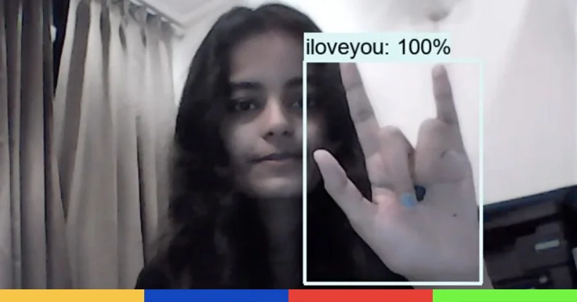 Une étudiante indienne a créé une IA pour traduire en direct une langue des signes