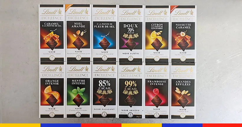 On a classé (objectivement) toutes les tablettes de chocolat noir Lindt