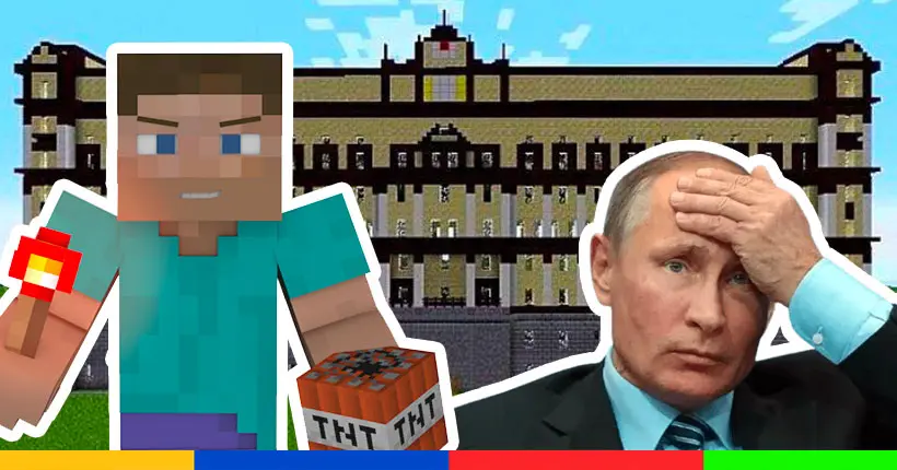 Il détruit un bâtiment russe dans Minecraft, il prend cinq ans de prison